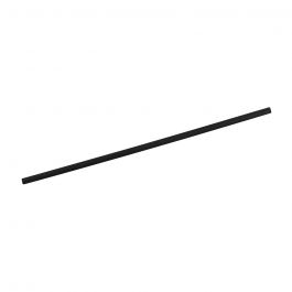 Drinking Straws Paper 20 cm, Ø 0.5 cm Black vertically rolled (5000 pieces) [GB-DCD00456]
