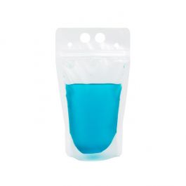 Drink Pouch Frosted 12,9x4x22,9cm (10 Pieces) [DP1F]