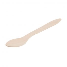 Spoons Wood 18 cm bio-coated (1000 pieces) [GB-DSE06316]