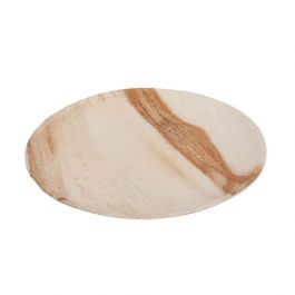 Round Plate Palm Leaf, Ø 23 cm (200 pieces) [GB-DTW05380]