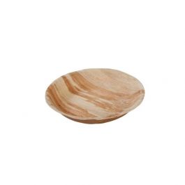 Round Plate Palm Leaf Ø18cm, deep (200 pieces) [GB-DTW05390]