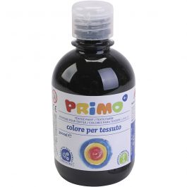 Textile paint, black, 300 ml/ 1 bottle [HOB-700384]