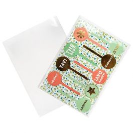 ECO-friendly Bags 16.5x22.9cm Sealable (100 pieces) [GC6H9NF]