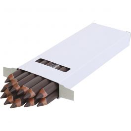 edu jumbo coloured pencils, dark brown, thickness 10 mm, lead 6,25 mm, 12 pc/ 1 pack [HOB-408074]