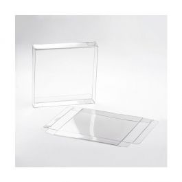 Plastic Gift Boxes 13.7x1.6x14.5cm Crystal Clear (25 pieces) [FB12]