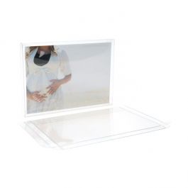 Plastic Gift Boxes 13.7x1.3x18.7cm Crystal Clear (25 pieces) [FB4]