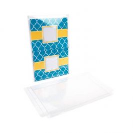 Plastic Gift Boxes 14.9x1.3x22.7cm Crystal Clear (25 pieces) [FB71]