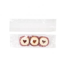 Plastic Bags 8.9x5.7x30.5cm with side gusset (100 pieces) [FDAGB14]