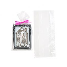 Plastic Bags 15.2x8.2x34.3cm with side gusset (100 pieces) [FDAGB6]
