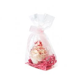 Block Bottom Bags Clear 10x6.4x20cm (100 pieces) [FG4]