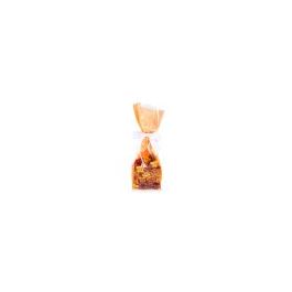 Block Bottom Bags Neon Orange w/ Paper Insert 8,9x5,7x30,5 cm (100 pieces) [FGPB16NO]