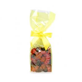 Block Bottom Bags Neon Yellow w/ Paper Insert 8,9x5,7x30,5 cm (100 pieces) [FGPB16NY]