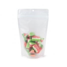 Stand Up Pouch Frosted w/ RETAIN™ 13x7.9x20.6 cm (100 pieces) [ZBGERR3F]