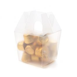 Mini Frosted Takeout Box 60 x 51 x 54 mm (25 Pieces) [FS281]