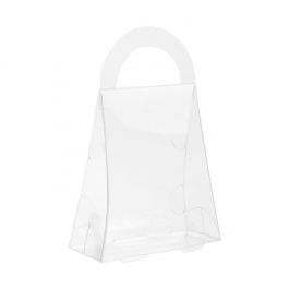Plastic Gift Boxes Purse style 8.9x3.8x10.2cm Food Safe (25 pieces) [FS210]