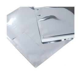 Glamour Mailer Metallic Silver + Window 24,1x15,2cm (100 Pieces) [MMW96S]