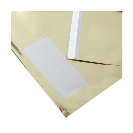 Glamour Mailer Metallic Gold + Window 24,1x15,2cm (100 Pieces) [MMW96SG]