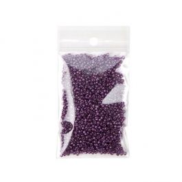 Grip Seal Bags with Hang hole 5x7.5cm Crystal Clear PP 50 micron (100 pieces) [ZR23]