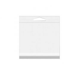 Headerbags 33x33cm Reclosable and Crystal Clear (100 pieces) [HB13X13E]