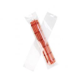 Headerbags 8.9x39.4cm Reclosable and Crystal Clear (100 pieces) [HB315]