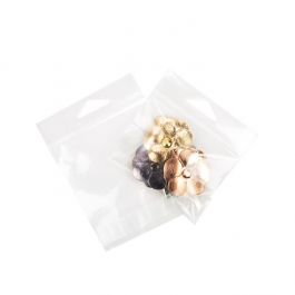 Headerbags 9x6.4cm Reclosable and Crystal Clear (100 pieces) [HB32]