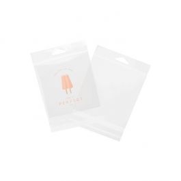 Headerbags 12.4x12.2cm Reclosable and Crystal Clear (100 pieces) [HB4X4XL]