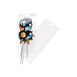 Headerbags 11.7x24.8cm Reclosable and Crystal Clear (100 pieces) [HB4X9]