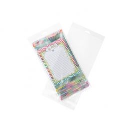Headerbags 16.4x31.1cm Reclosable and Crystal Clear (100 pieces) [HB6X12]