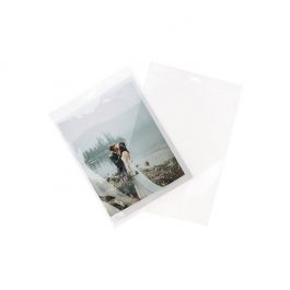 Headerbags 22.7x28.6cm Reclosable and Crystal Clear (100 pieces) [HB811]