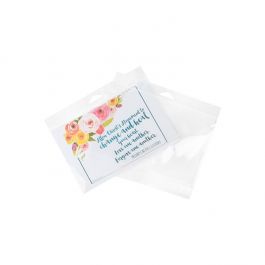 Headerbags 22.1x14cm Reclosable and Crystal Clear (100 pieces) [HB85]