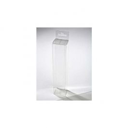 Plastic Gift Boxes 3.8x3.2x17.8cm with Hanger part (25 pieces) [HFB222]