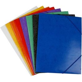 Flap Elasticated Folder, A4 22.9×32.4 cm, 24mixed [HOB14083]