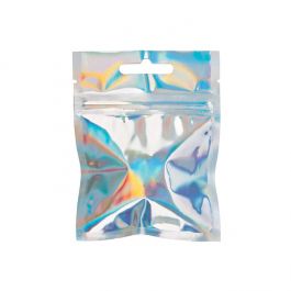 Gripsealbags Holographic 7,6x7,6cm (25 Pieces) [HZBB33H]