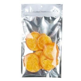 Grip Seal Bags Transparent/Silver 12.7x20.8cm (100 pieces) [HZB6S]
