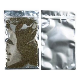 Grip Seal Bags Transparent/Silver 15.2x23.5cm (100 pieces) [HZB7S]