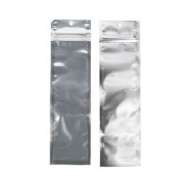 Grip Seal Bags Transparent/Silver 6,4x22,9 cm (100 pieces) [HZBB1CS]