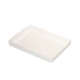 Kraft Gift Boxes White 9.5x2.5x13.7cm (25 pieces) [WH31]