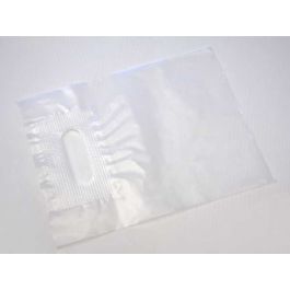 Plastic Carrier Bags Transparent 33x38cm (50 pieces) [H1315CL4]