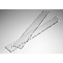 Ruler Deckled 32.5cm long (1 pc) [RULER]