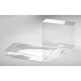 Plastic Gift Boxes 11.4x5.1x14.9cm Crystal Clear (25 pieces) [FB54]