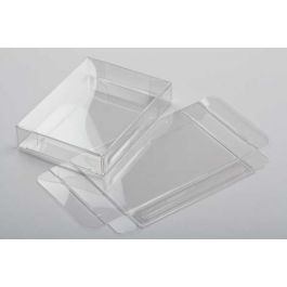 Plastic Gift Boxes 7x2.5x9.5cm Crystal Clear (25 pieces) [FB93]
