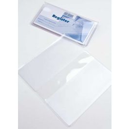 Vinyl Presentation Folder 15.9x17.1cm Transparent (10 pieces) [VINCHK]