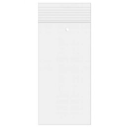 Grip Seal Bags with Vent-hole 5x20.5cm Crystal Clear PP 50 micron (100 pieces) [ZC28V]