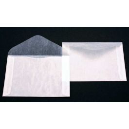 Glassine Paper Envelopes 12.5x8.5cm (100 pieces) [G18]
