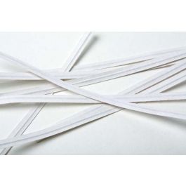 Tin Ties 15.2x0.4cm Paper White (1.000 pieces) [TT6WH]