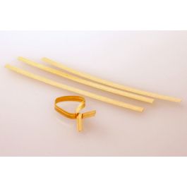 Tin Ties 15.2x0.4cm Kraft Paper (1.000 pieces) [TT6KR]