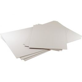 Stiffeners White 20.3x30.5cm 4-Ply (25 pieces) [BACK812]