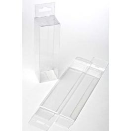 Plastic Gift Boxes 3.8x3.2x12.7cm with Hanger part (25 pieces) [HFB220]