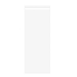 Plastic Bags 44.3x112.4cm Transparent Peel and Seal (100 pieces) [B17]