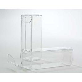 Plastic Gift Boxes 2.5x2.5x7.6cm Crystal Clear (25 pieces) [FPB135]